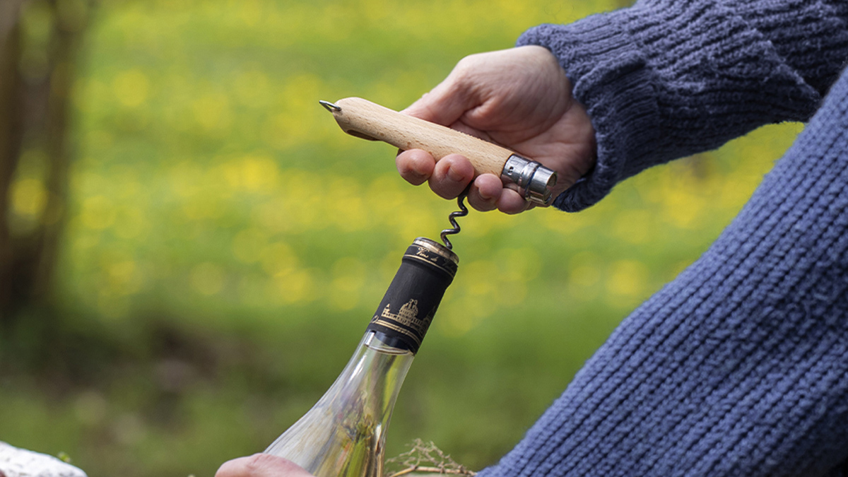 Nóż rozkładany z korkociągiem Opinel N°10 Cork-screw
